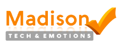 Logo de Madison. Tech & Emotions